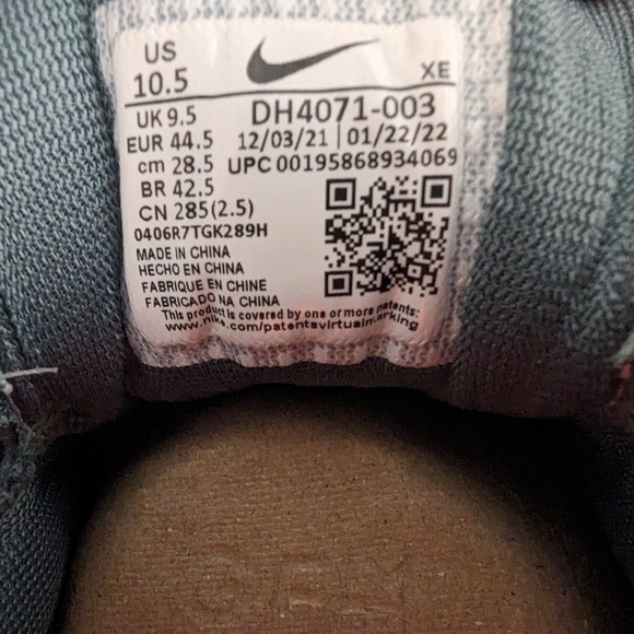 SOLD ‼️ Nike Air Zoom Pegasus Pure Platinum Total Orange (No Box) - Picture 6 of 6